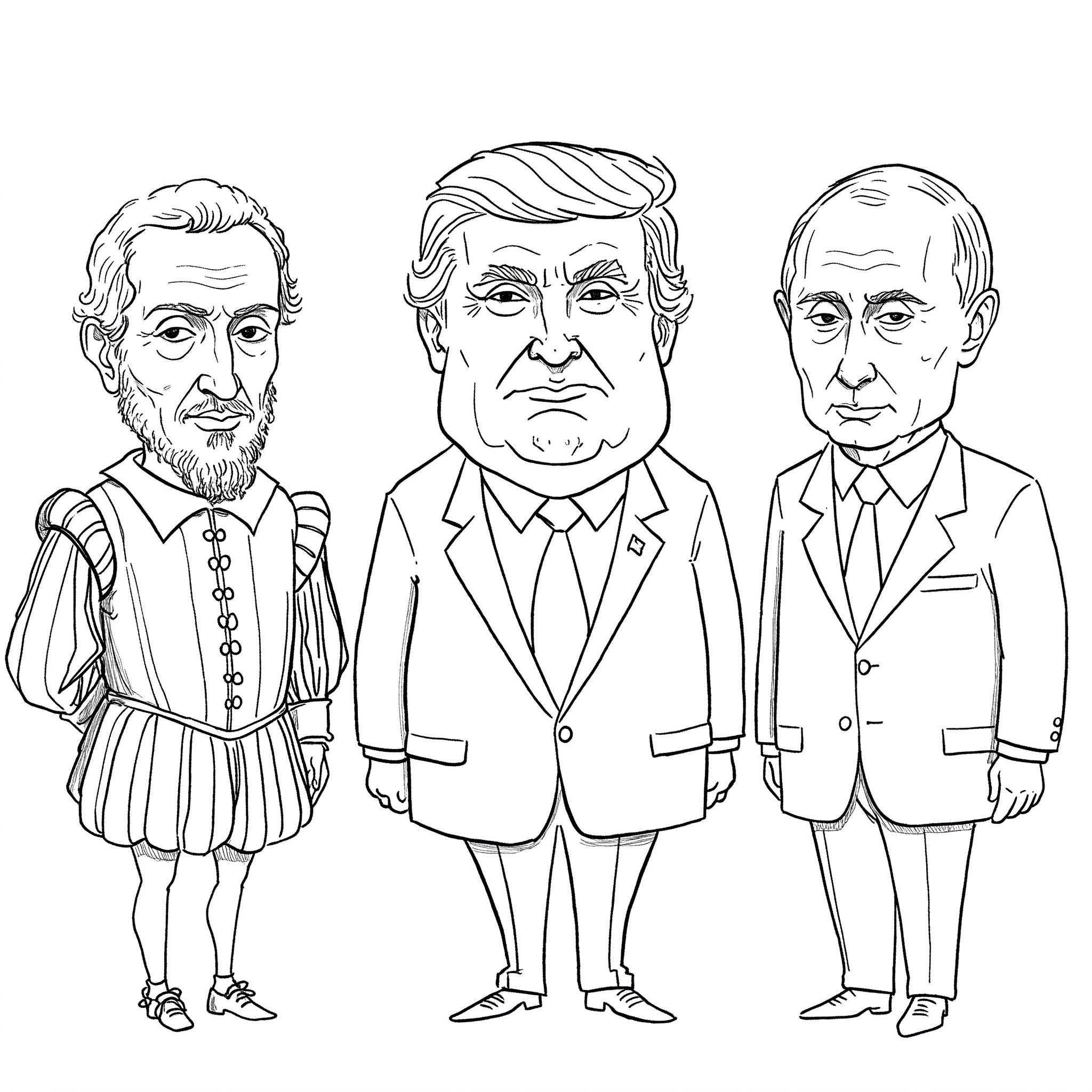 Machiavelli, Trump og Putin: Magtpolitik i det 21. århundrede.
